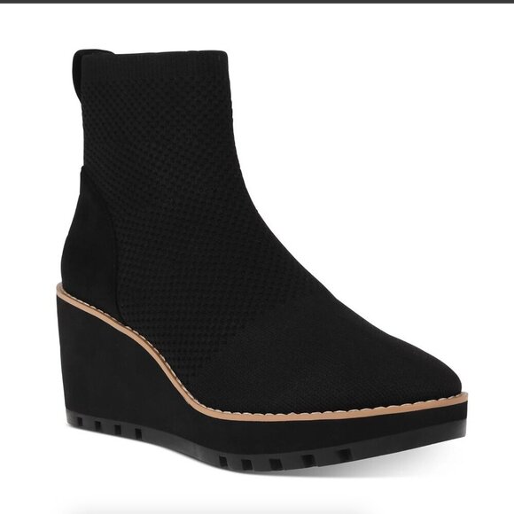 Anne Klein Parley Wedge Booties - Picture 1 of 7